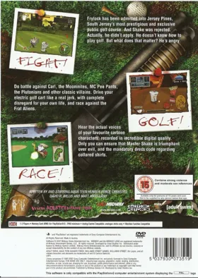 Aqua Teen Hunger Force - Zombie Ninja Pro-Am box cover back